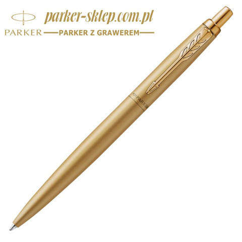 Długopis Parker Jotter XL Gold Monochrome Matowego Złoto w Etui