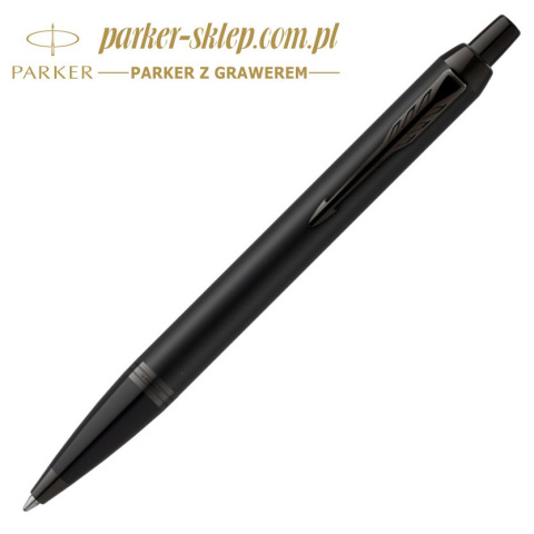 Długopis Parker PARKER IM Achromatic Black w Etui