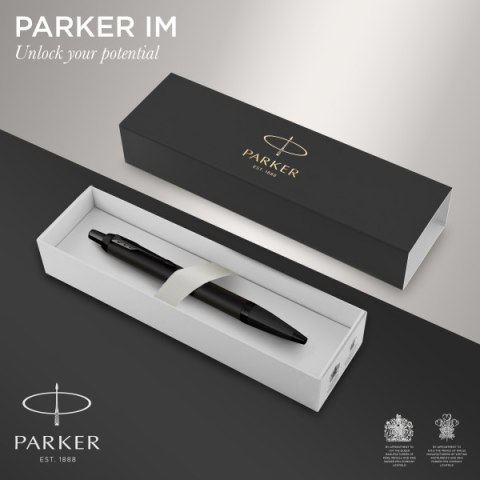 Długopis Parker PARKER IM Achromatic Black w Etui Długopis Parker PARKER IM Achromatic Black w Etui