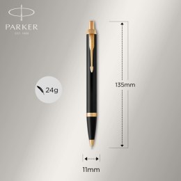 Długopis Parker PARKER IM Black Lacquer GT w Etui