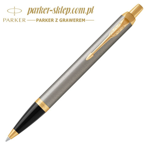 Długopis Parker PARKER IM Brushed Metal GT w Etui