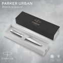 Długopis Parker Urban Metro Metallic CT z chromowanym wykończeniem w Pudełku