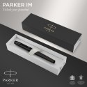 Pióro PARKER Achromatic Black Czarne Stalówka M w Pudełku