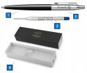 Długopis Parker Jotter Czarny Oryginalny z Grawerem w Pudełku Parker