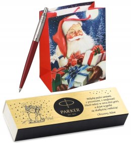 DŁUGOPIS PARKER JOTTER ORIGINALS CZERWONY CT Z GRAWEREM PREZENT NA MIKOŁAJA