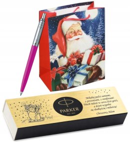 DŁUGOPIS PARKER JOTTER ORIGINALS MAGENTA CT Z GRAWEREM PREZENT NA MIKOŁAJA