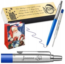 DŁUGOPIS PARKER JOTTER ORIGINALS NIEBIESKI CT Z GRAWEREM PREZENT MIKOŁAJKI