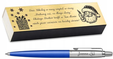 DŁUGOPIS PARKER JOTTER ORIGINALS NIEBIESKI CT Z GRAWEREM PREZENT MIKOŁAJKI