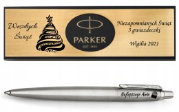 Długopis Parker JOTTER CT GRAWER i Tabliczka