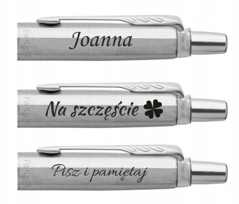 Długopis Parker Jotter Czarny Oryginalny z Grawerem Gratis na Prezent Długopis Parker Jotter Czarny Oryginalny z Grawerem Gratis na Prezent
