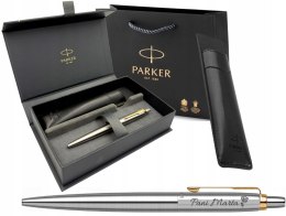 DŁUGOPIS PARKER JOTTER GT ZŁOCONY Z GRAWEREM W PUDEŁKU PREZENTOWYM Z ETUI