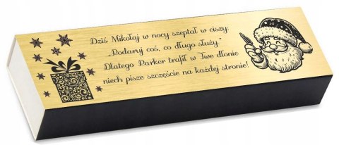 DŁUGOPIS PARKER JOTTER ORIGINALS CZARNY CT Z GRAWEREM PREZENT MIKOŁAJKOWY