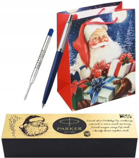 DŁUGOPIS PARKER JOTTER ORIGINALS GRANATOWY CT Z GRAWEREM PREZENT MIKOŁAJKI