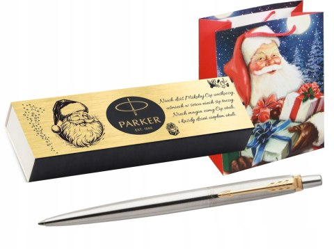 DŁUGOPIS PARKER JOTTER STAL GT Z GRAWEREM EKSKLUZYWNY PREZENT NA MIKOŁAJKI