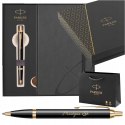 Długopis Parker Im Gt Złocony Z Grawerem Pudełko Premium z Notesem Parker