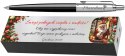 DŁUGOPIS PARKER JOTTER CZARNY Z GAWEREM I BLASZKĄ NA PREZENT ŚWIĄTECZNY
