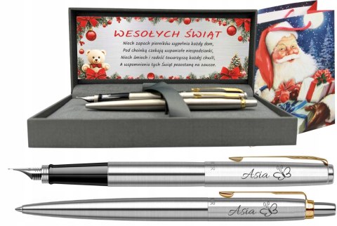 PARKER PIÓRO DŁUGOPIS JOTTER GT Z GRAWEREM PREZENT Z TABLICZKĄ NA ŚWIĘTA