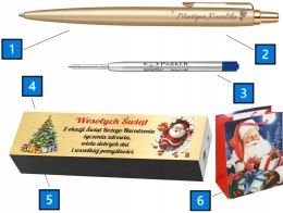 Długopis Parker Jotter Mono Gold z Grawerem PREZENT NA ŚWIĘTA POD CHOINKĘ