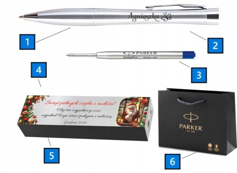 Parker Urban Stal CT z Grawerem IDEALNY PREZENT na ŚWIĘTA POD CHOINKĘ