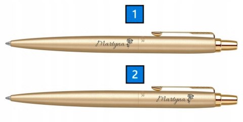 Długopis Parker Jotter Mono Gold z Grawerem i tabliczką PREZENT na DZIEŃ KOBIET