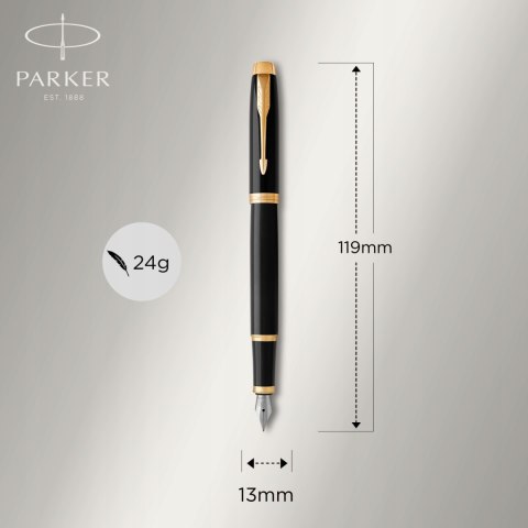 PARKER PIÓRO DŁUGOPIS IM GT Z GRAWEREM TABLICZKĄ NA PREZENT Z ETUI PARKER