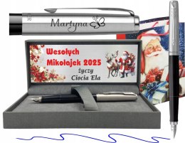 Parker Jotter Czarne Pióro Wieczne z Grawerem TABLICZKA PREZENT NA MIKOŁAJA
