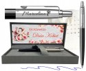 Długopis Parker Jotter Originals Black CT z Grawerem – Zestaw Prestige na Dzień Kobiet