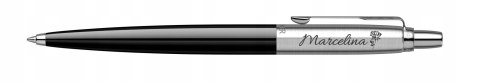 Długopis Parker Jotter Originals Black CT z Grawerem – Zestaw Prestige na Dzień Kobiet