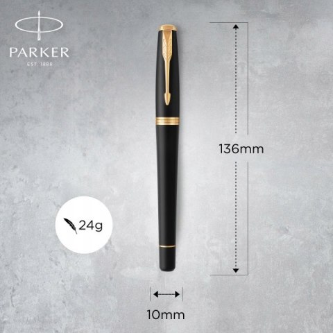 PIÓRO PARKER URBAN CZARNY GT Z GRAWEREM TOREBKĄ na PREZENT