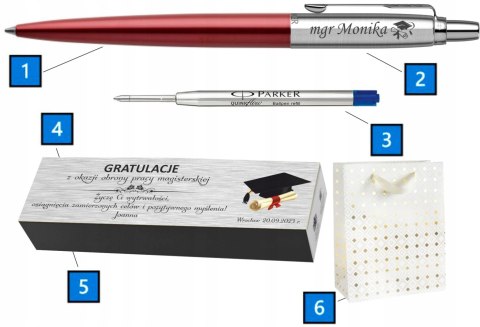 Długopis Parker Jotter Core Kensington Z GRAWEREM NA LUKSUSOWY PREZENT