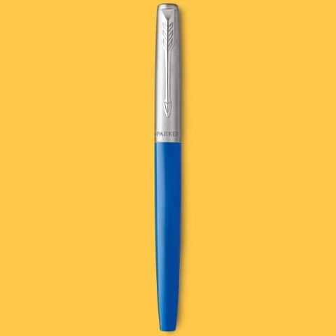 PARKER JOTTER NIEBIESKIE PIÓRO Z GRAWEREM WYMAZYWACZ I NABOJE Z TOREBKĄ