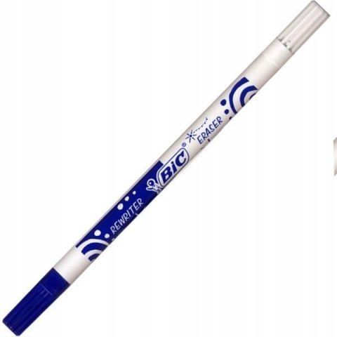 PARKER VECTOR CZARNE PIÓRO Z GRAWEREM WYMAZYWACZ BIC I NABOJE WRAZ TOREBKĄ