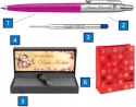 Parker Jotter Originals Magenta z Grawerem – Zestaw Prestige na Dzień Kobiet
