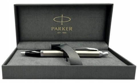 Długopis Parker IM Stal CT z Grawerem - Zestaw Prestige z Etui Parker