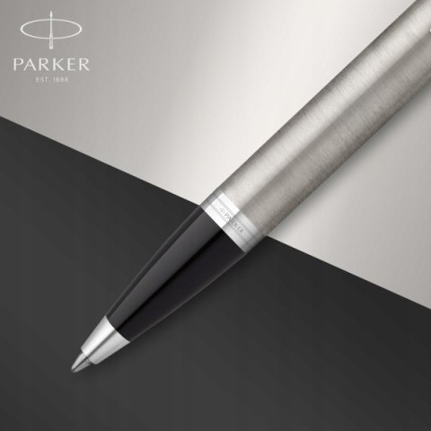 Długopis Parker IM Stal CT z Grawerem - Zestaw Prestige z Etui Parker