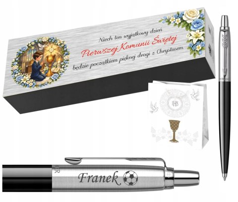 Długopis Parker Jotter Czarny Originals z Grawerem Upominek na Komunię