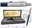 Długopis Parker Jotter Granataowy z Grawerem w pudełku prestige z tabliczką na Pierwszą Komunię
