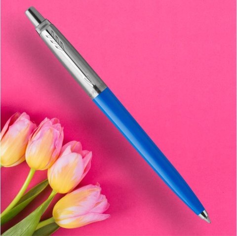 Długopis Parker Jotter Niebieski z Grawerem w pudełku prestige z tabliczką na Pierwszą Komunię