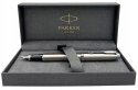 PARKER Z GRAWEREM PIÓRO WIECZNE IM STAL CT w PUDEŁKU PRESTIGE NA PREZENT
