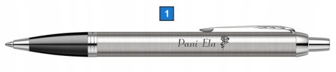 Długopis Parker IM Stainless CT z Grawerem + Deska Dyplom dla Nauczyciela