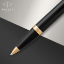 PARKER DŁUGOPIS IM CZARNY ZŁOCONY GT Z GRAWEREM DLA PROMOTORA