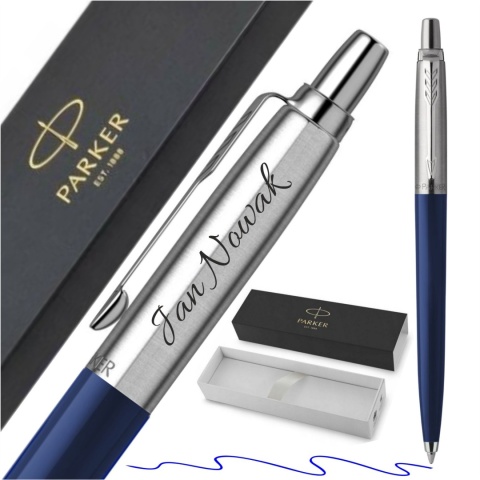 Długopis Parker Jotter Originals Ciemno Niebieski CT w Pudełku