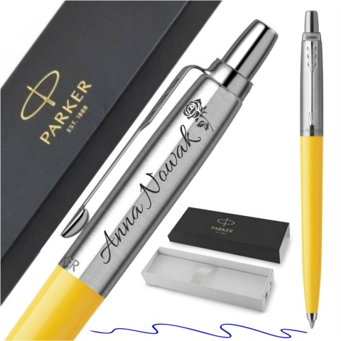 Długopis Parker Jotter Originals Żółty CT w Pudełku
