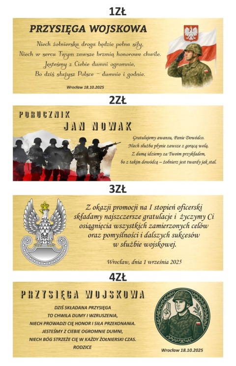 Parker Długopis IM Czarny Złocony GT z Grawerem Prezent dla Żołnierza