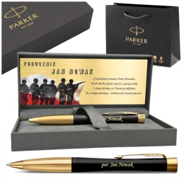 PARKER Długopis Urban Złocont GT z Grawerem Prezent dla Żołnierza