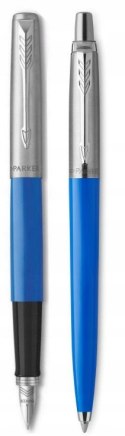 Parker Jotter Originals niebieski – pióro i długopis z grawerem i tabliczką