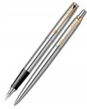 Parker Jotter stalowy GT – pióro i długopis z grawerem i tabliczką