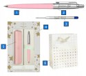 Długopis Parker Jotter Pastel Pink Z Grawerem w pudełku z Etui Róż Parker