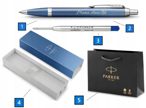 DŁUGOPIS PARKER IM Rituals Blue CT z grawerem PREZENT NA DZIEŃ MATKI DŁUGOPIS PARKER IM Rituals Blue CT z grawerem PREZENT NA DZIEŃ MATKI