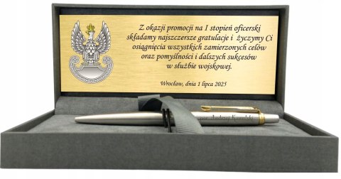DŁUGOPIS PARKER JOTTER ZŁOCONY GT Z GRAWEREM PREZENT NA AWANS DLA ŻOŁNIERZA DŁUGOPIS PARKER JOTTER ZŁOCONY GT Z GRAWEREM PREZENT NA AWANS DLA ŻOŁNIERZA